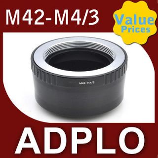 M42 42mm mount lens to Micro 4/3 m43 Adapter GF5 GH2 GF1 E PM2 E PL3 E