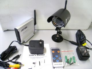High Resolution Surveillance  Security IR Wireless Camera Set.