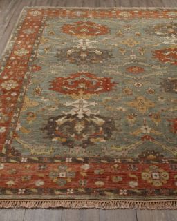 neimanmarcus kiam oushak rug 9 9 x 13 9 available in slate $ 4449 00