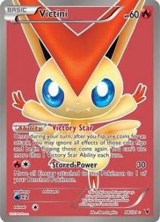 Pokemon Noble Victories Victini 98 Full Art Ultra Rare Card