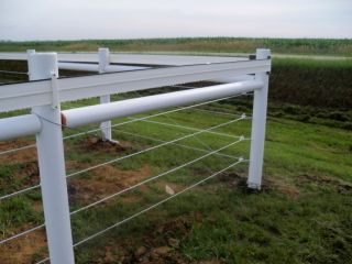 Coated High Tensile Wire Electric Safe Fence 1320ft 20 yr Warranty