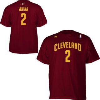 Cleveland Cavaliers Kyrie Irving Net Print Adidas T Shirt