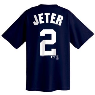  New York Yankees Big & Tall Name & Number Tee, Navy