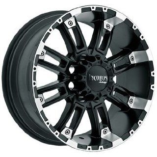 Incubus Crusher 17x9 Black Wheel / Rim 5x4.5 with a 12mm Offset and a