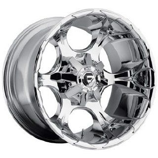 Fuel Dune 20x9 Chrome Wheel / Rim 8x6.5 with a 20mm Offset and a 125