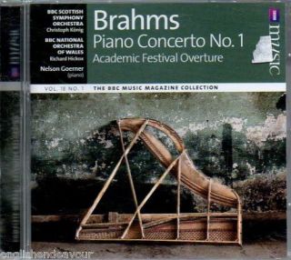 BBC Music Brahms Piano Concerto No 1 Hickox Goerner CD