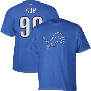  Suh Reebok Name And Number Detroit Lions T Shirt