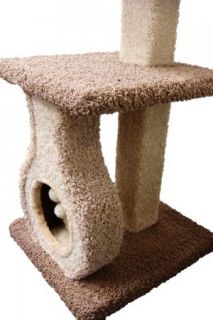 New 39 cat tree post furniture condo house, scratcher bed play toy