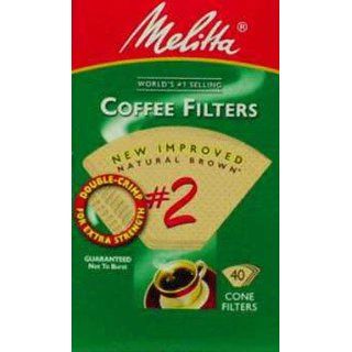 Melitta Number 2 Porcelain Pour Over Coffee Brewing Cone, (Pack of 4