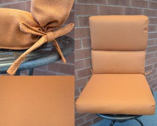  High Back Club Chat Chair Cushion for Outdoor Patio Furniture