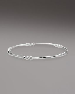 Silver Diamond Bracelet    Silver Diamond Bangle