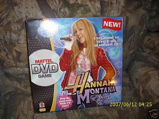 Disney Hannah Montana DVD Game Encore Edition NIB