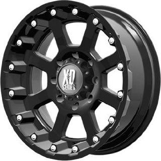 XD XD807 17x9 Black Wheel / Rim 6x5.5 with a  24mm Offset and a 106.25