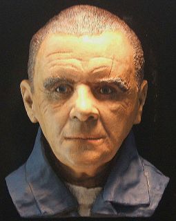 Hopkins as Hannibal Lecter Life Size Color Horror Bust