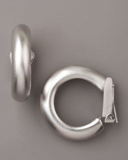 Kenneth Jay Lane Hoop Earrings, Clip   
