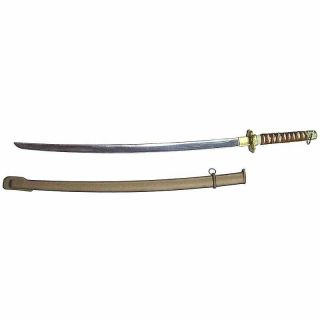 Major Ito Hirobumi   Samurai Sword (Metal) w/ Sheath   1/6 Scale   3R