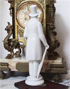  Copenhagen Figurine Hans Christian Andersen White 11 Tall