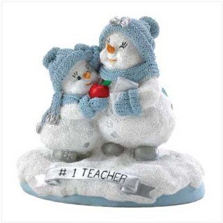 Snowbuddies Number 1 Teacher Gift Collectible Figurine
