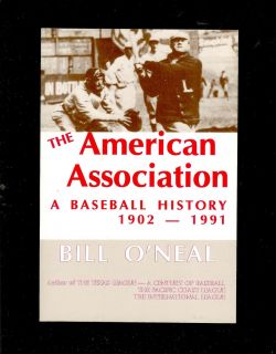 1902 1991 The American Association Minor Baseball History Book