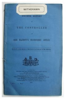1812 RARE Reports Hmso Her Majestys Stationary Office