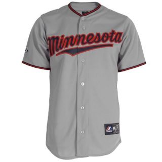 MLB Minnesota Twins Francisco Liriano Grey Short Sleeve 6
