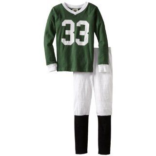 Wes and Willy Boys 8 20 Number 33 Football Pajama