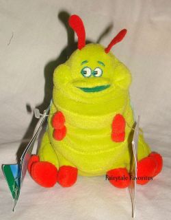 Disney Heimlich 9 A Bugs Life Bean Bag Plush Toy Green Caterpillar