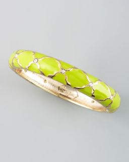 sequin enamel bracelet green $ 28