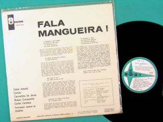 LP Fala Mangueira Cartola Clementina Samba Choro Brazil