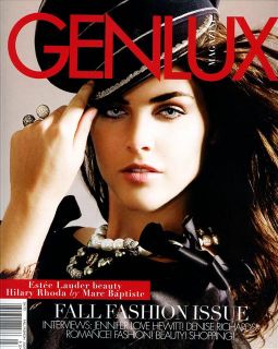 Fall Fashion 2009   models include Hilary Rhoda by Estee Lauder