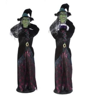 Heads up Hilda Headless Speaking Talking Life Size Animated Witch