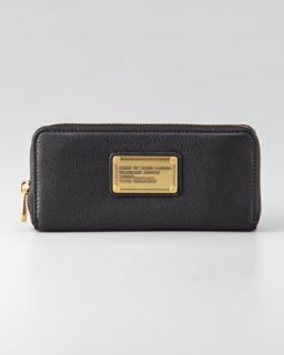 co lab by Christopher Kon Zip Around Continental Wallet, Black