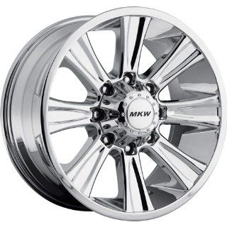 MKW Offroad M87 18 Chrome Wheel / Rim 8x6.5 with a 10mm Offset and a
