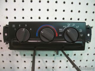 Heater Control Panel AC Air Conditioning Chevy GMC S10 Sonoma Interior