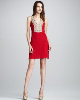 Nanette Lepore Big Wave Dress, Red   