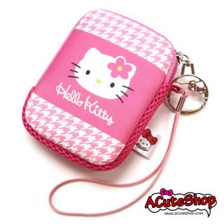 Hello Kitty Camera Case Phone Pouch w String 35th Year