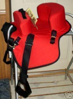 Abetta Red Buddy Seat,equine,saddle, western, english, train, trails