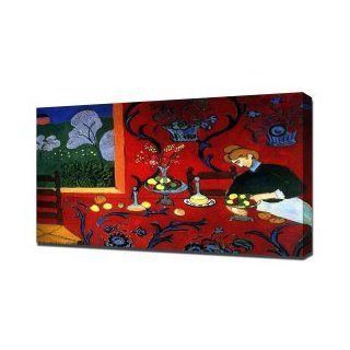 Henri Matisse Harmony In Red   Canvas Art   Framed Size 16