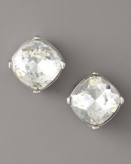 Kenneth Jay Lane Crystal Headlight Earrings   