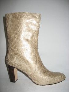 Cole Haan Harper Womens Sand Snake Short Boots Shoe 8 5