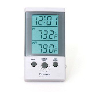 Oregon Scientific THT312 Indoor/Outdoor Thermometer Clock