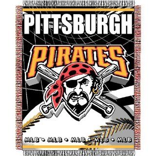 Pittsburgh Pirates Triple Woven Jacquard MLB Throw (MLB