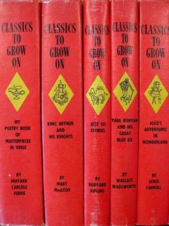 Lot of 13 Classics to Grow on Parents Books 1914 1964