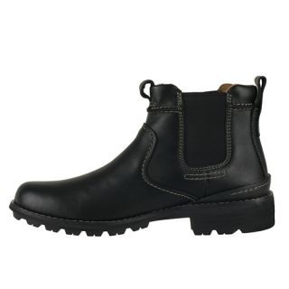 Clarks Mens Ankle Boots Holyoke Black Leather Jodhpur 33752