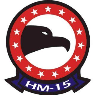 US Navy HM 15 Squadron Decal Sticker 3.8    Automotive