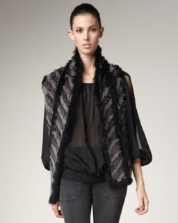 MARC by Marc Jacobs LeeLee Knit Fur Vest   