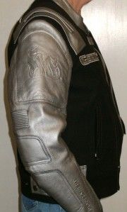 Hein Gericke Mens Drag Race Bike Jacket XL Leather New