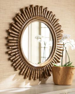 Bamboo Starburst Mirror   