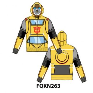 product name transformers bumblebee costume zip hoodie product number
