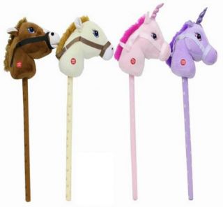 Fantasy Hobby Horse Unicorn with Sound Childrens Kids Play Toy Pony on